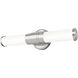 Warwick LED 18.5 inch Brushed Nickel Bathroom Vanity Wall Light