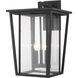 Seoul 3 Light 14.00 inch Outdoor Wall Light