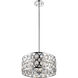 Dealey 5 Light 19.25 inch Chrome Chandelier Ceiling Light