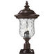 Armstrong 3 Light 25.5 inch Bronze Outdoor Pier Mounted Fixture in 4.73