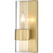 Lawson 1 Light 4.75 inch Rubbed Brass Wall Sconce Wall Light in Rubbed Bronze