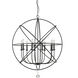 Tull 10 Light 36 inch Matte Black Chandelier Ceiling Light