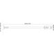 Sana 2 Light 114 inch Black Outdoor Post Mounted Fixture