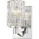 Aubrey 1 Light 5.25 inch Chrome Wall Sconce Wall Light