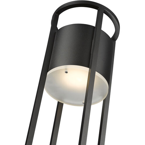 Luca LED 95.5 inch Black Outdoor Post Mounted Fixture