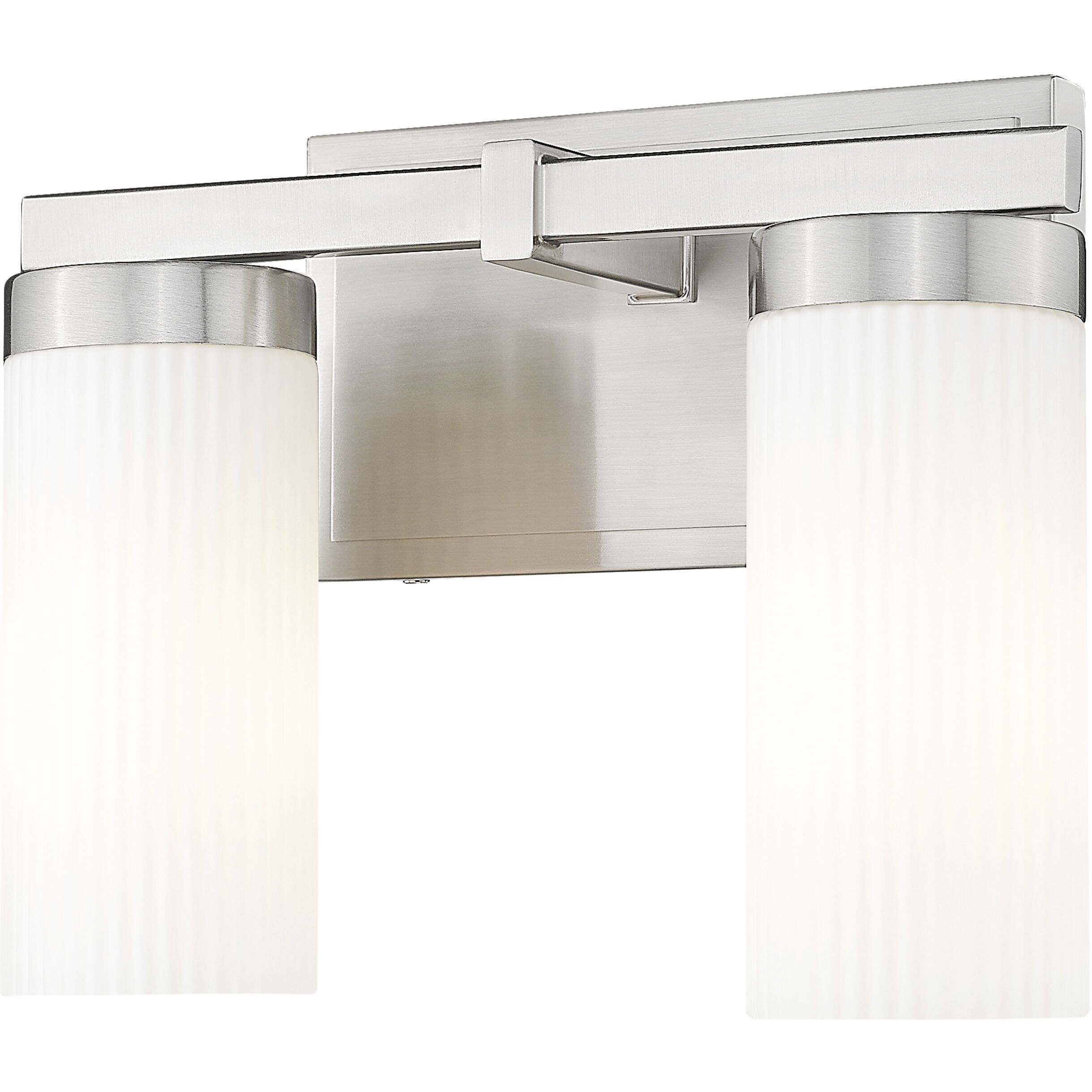 Danica 2 Light 11.75 inch Brushed Nickel Bath Vanity Light Wall Light