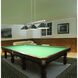 Cobalt 3 Light 46 inch Brushed Nickel Billiard Ceiling Light in Dark Green