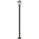 Talbot 3 Light 10.00 inch Post Light & Accessory
