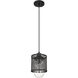 Kipton 1 Light 6 inch Matte Black Pendant Ceiling Light