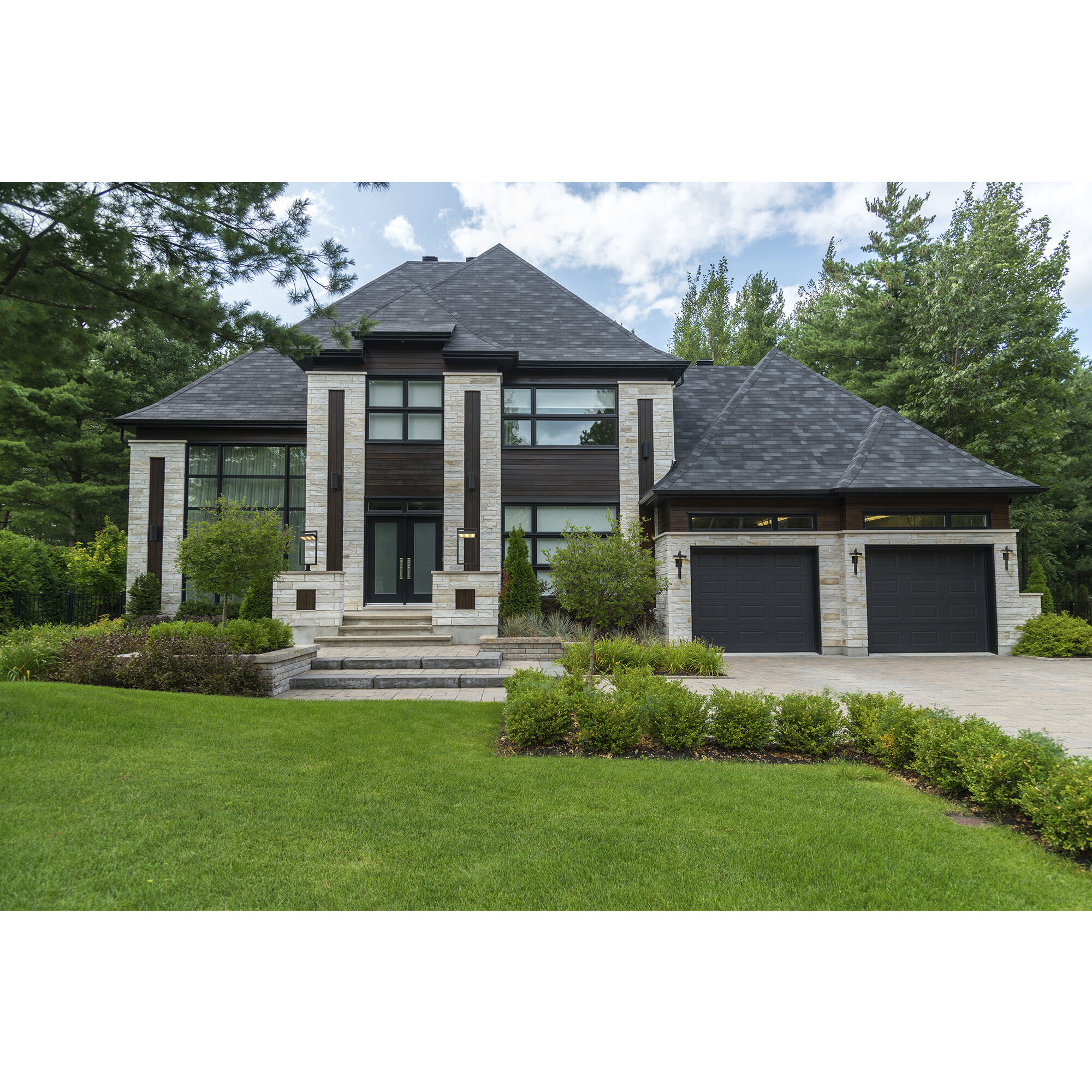 Luttrel LED 32.5 inch Black Outdoor Pier Mounted Fixture