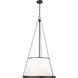 Madeline 6 Light 24 inch Matte Black Pendant Ceiling Light
