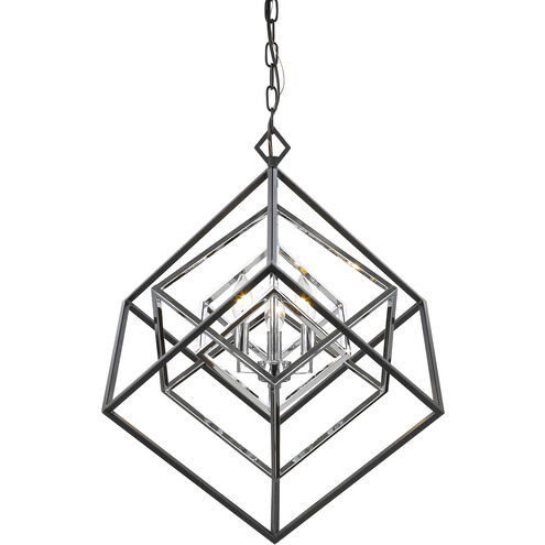 Euclid 3 Light 23.00 inch Chandelier
