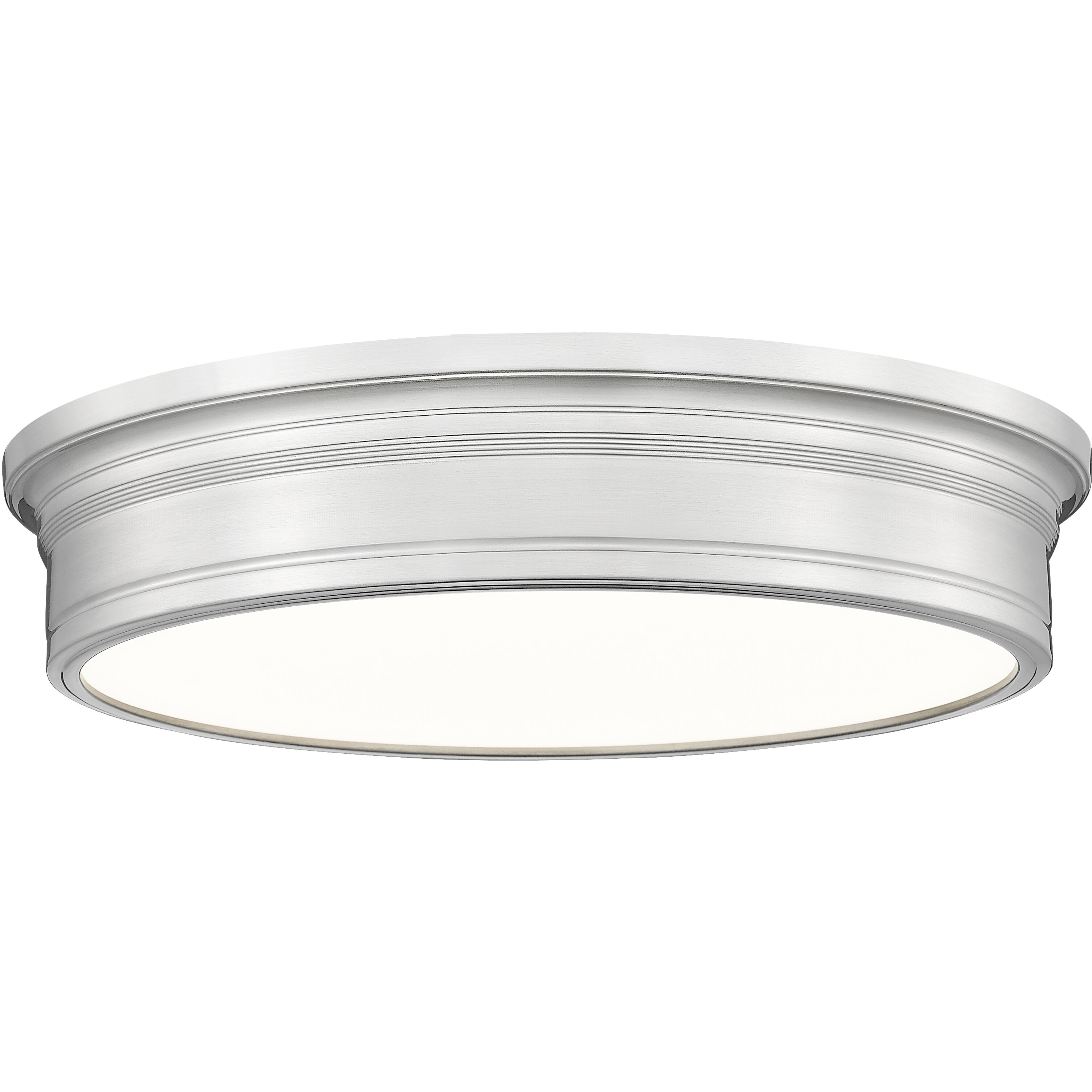Bentley LED 20 inch Brushed Nickel Flush Mount Ceiling Light