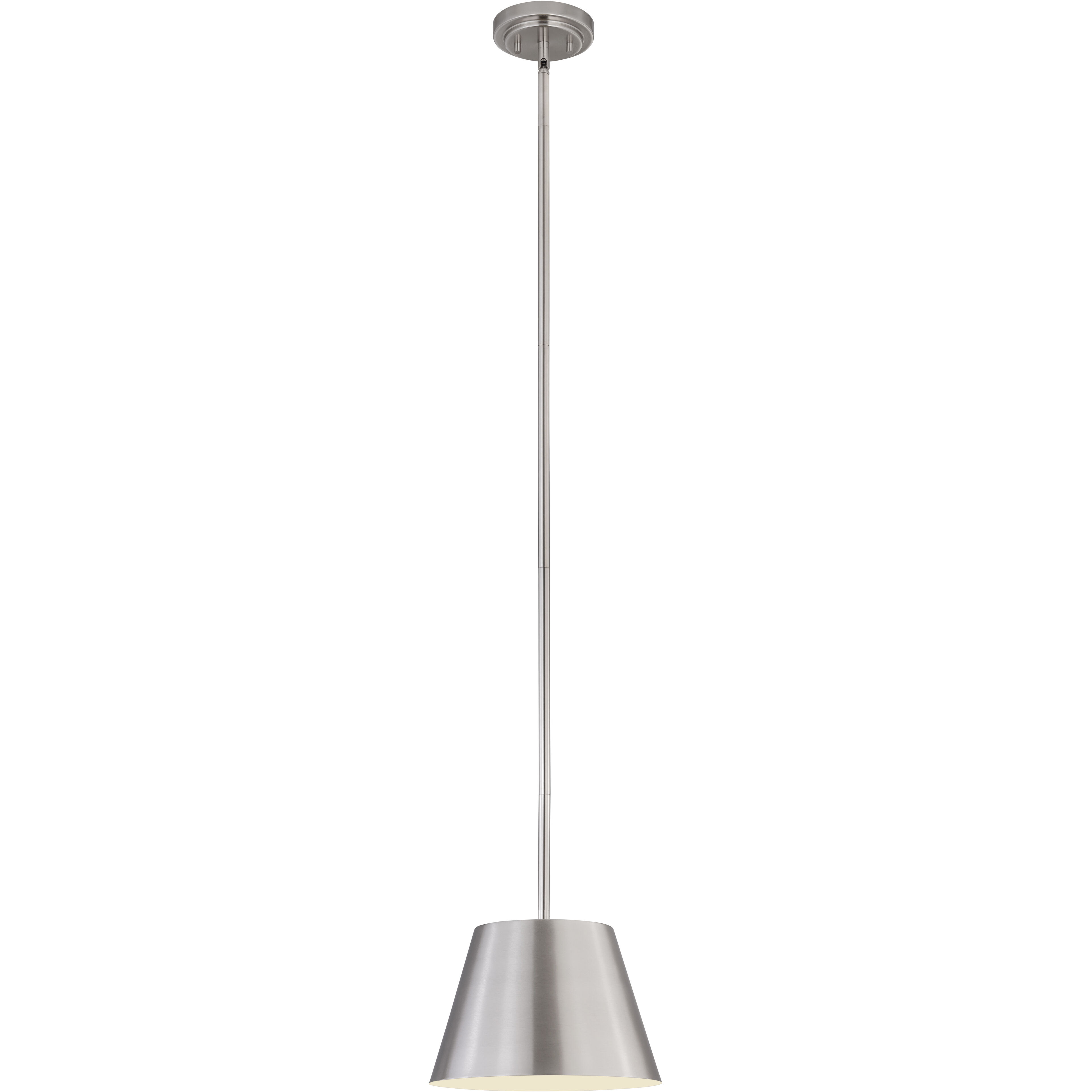 Lilly 1 Light 12 inch Brushed Nickel Pendant Ceiling Light