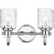 Kinsley 2 Light 14.5 inch Chrome Bath Vanity Wall Light