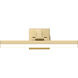 Liam LED 18 inch Modern Gold Vanity Wall Light