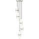 Cayden 5 Light 12 inch Brushed Nickel Chandelier Ceiling Light