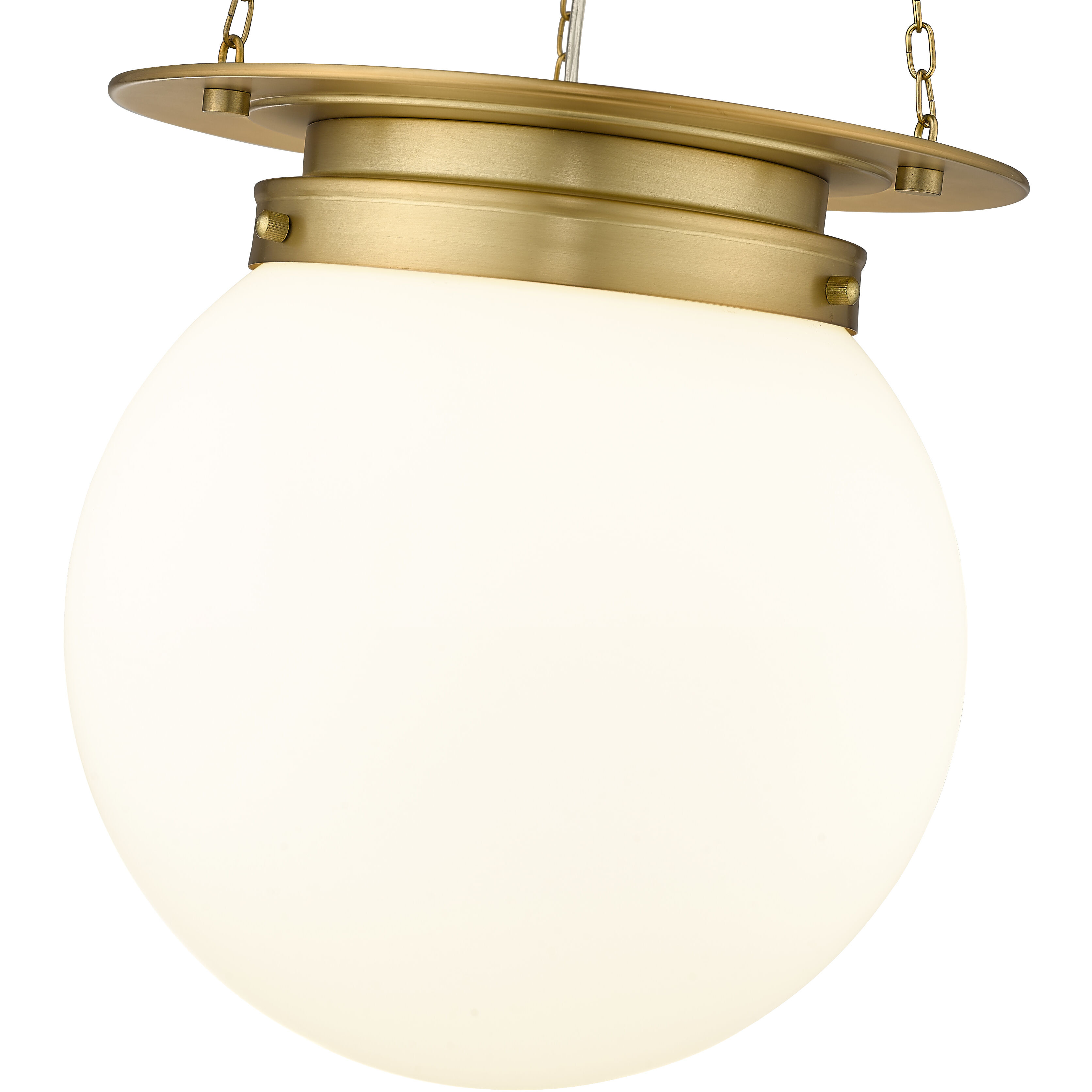 Calhoun 1 Light 13 inch Heritage Brass Pendant Ceiling Light