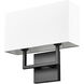 Saxon Wall Sconce Wall Light in Matte Black