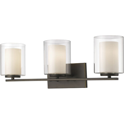Willow 3 Light 24 inch Olde Bronze Vanity Wall Light