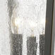 Bayland 3 Light 18.5 inch Oil Rubbed Bronze Outdoor Pier Mounted Fixture in 6.5