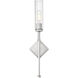 Esme 1 Light 6.75 inch Brushed Nickel Wall Sconce Wall Light