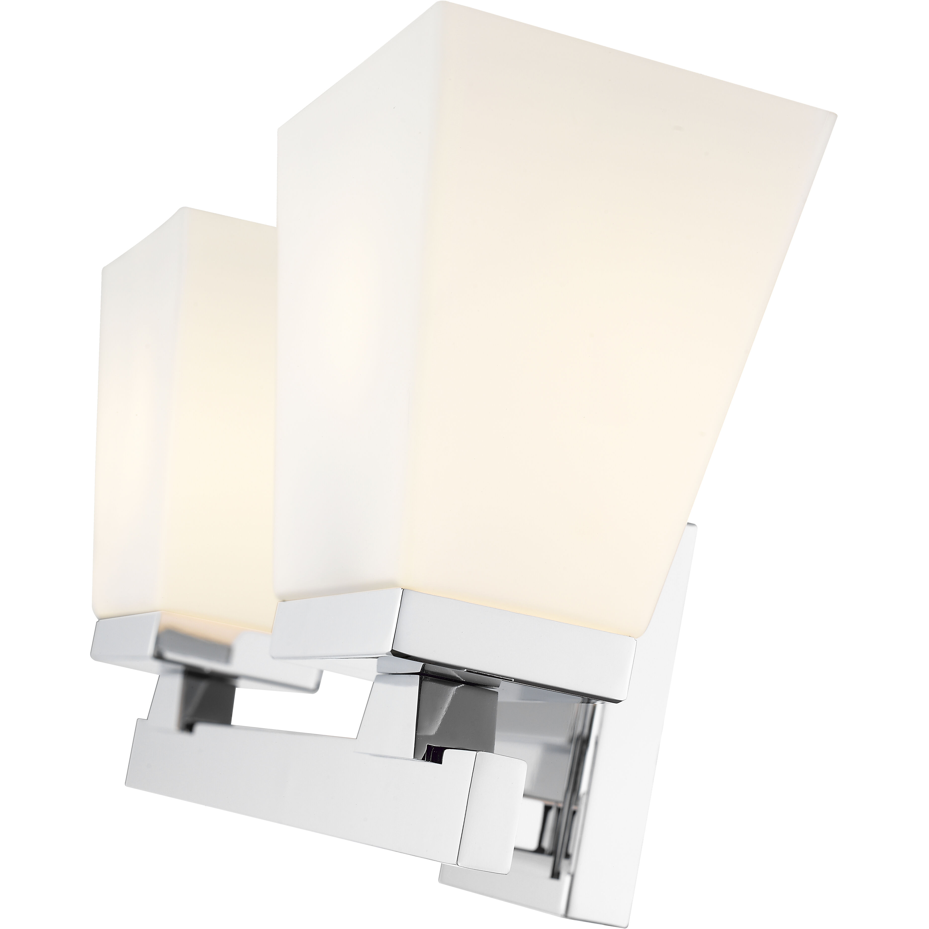 Astor 2 Light 16 inch Chrome Vanity Wall Light