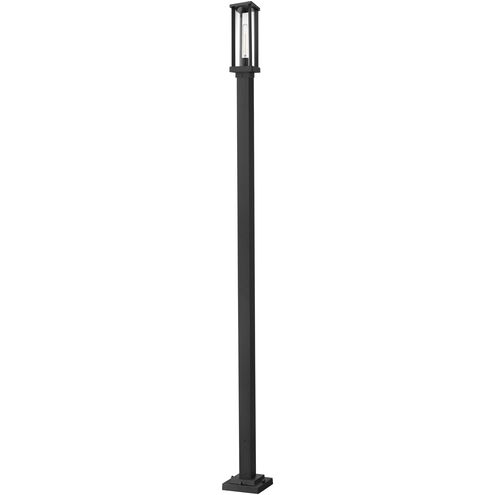 Glenwood 1 Light 109 inch Black Outdoor Post Mounted Fixture