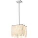 Viviana 1 Light 12 inch Polished Nickel Pendant Ceiling Light