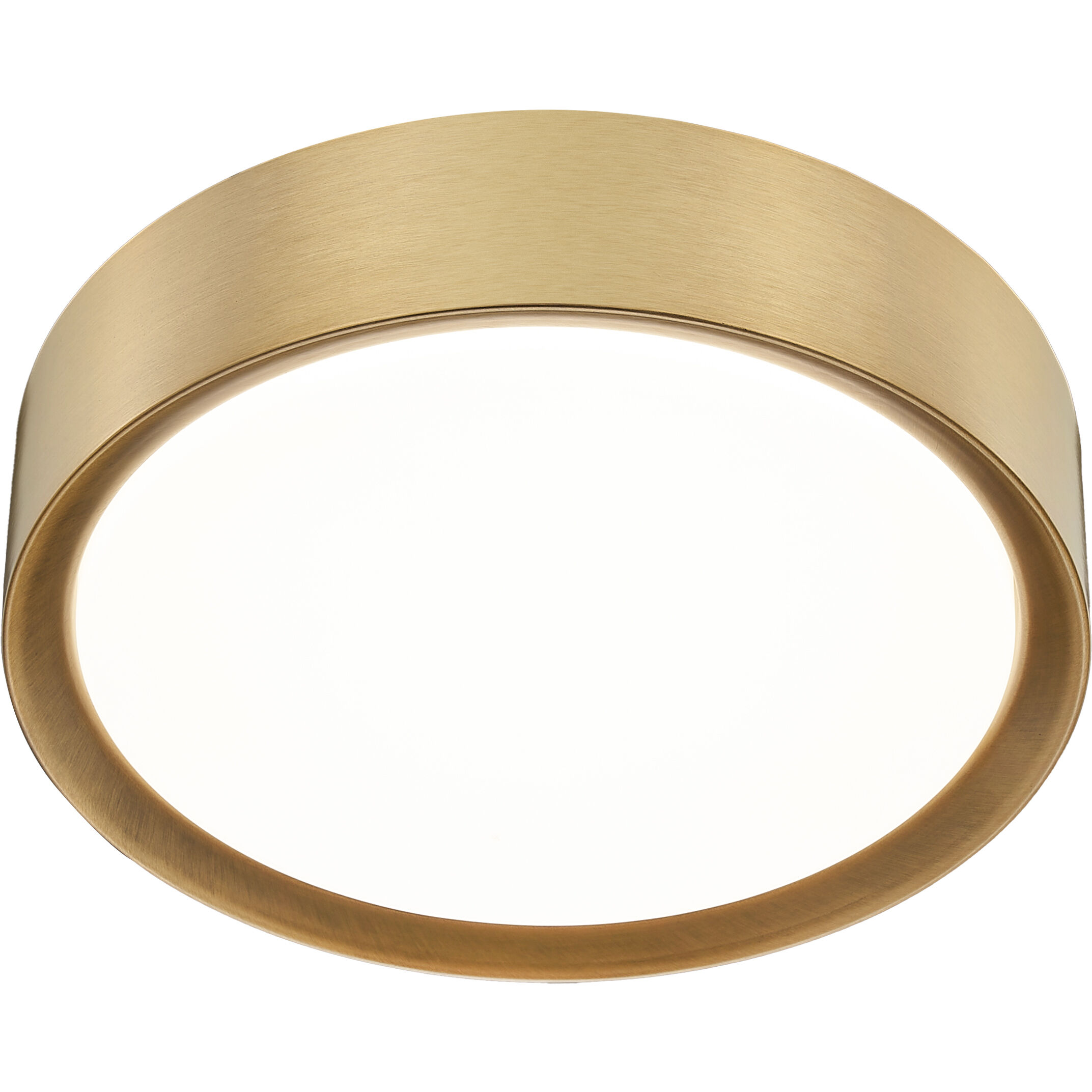 Kawan LED 12 inch Modern Gold Flush Mount Ceiling Light