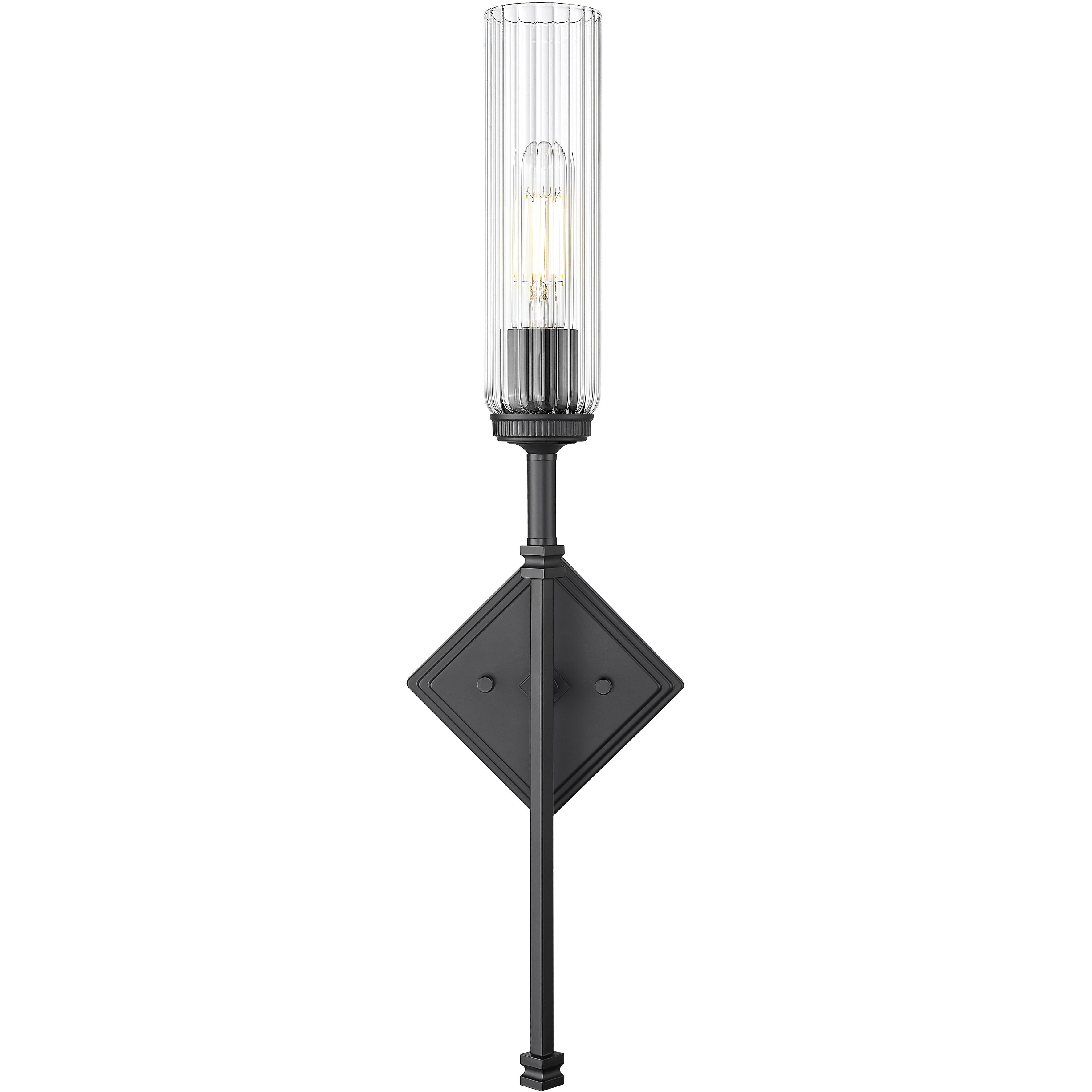 Esme Wall Sconce Wall Light in Matte Black
