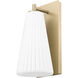 Farrell 1 Light 6 inch Modern Gold Wall Sconce Wall Light