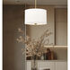 Linden LED 12 inch Modern Gold Pendant Ceiling Light