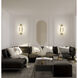 Chase LED 18 inch Modern Gold Bath Vanity Light Wall Light