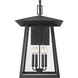 Rainer Outdoor Wall Light in Black, G9