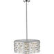 Aludra 5 Light 18.25 inch Chrome Chandelier Ceiling Light