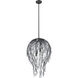Gabriella 6 Light 18 inch Matte Black Pendant Ceiling Light