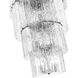 Glacier 18 Light 31 inch Matte Black Chandelier Ceiling Light
