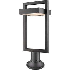 Luttrel LED 24 inch Black Outdoor Pier Mounted Fixture