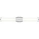 Warwick LED 25.25 inch Chrome Bathroom Vanity Wall Light