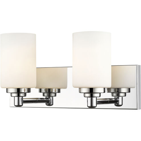 Soledad 2 Light 16.25 inch Chrome Vanity Wall Light