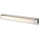 Elara LED 38.6 inch Brushed Nickel Vanity Wall Light
