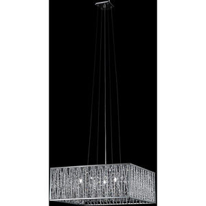 Terra 5 Light 19.75 inch Chrome Chandelier Ceiling Light