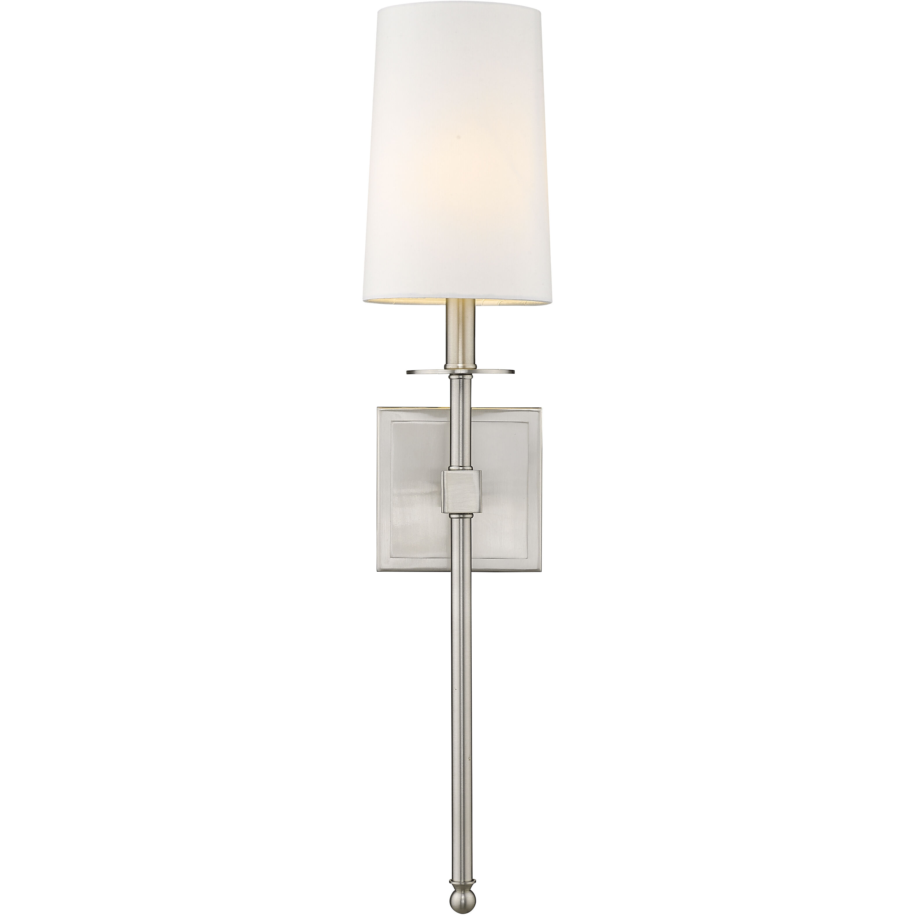 Camila 1 Light 5.5 inch Brushed Nickel Wall Sconce Wall Light