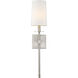 Camila 1 Light 5.5 inch Brushed Nickel Wall Sconce Wall Light