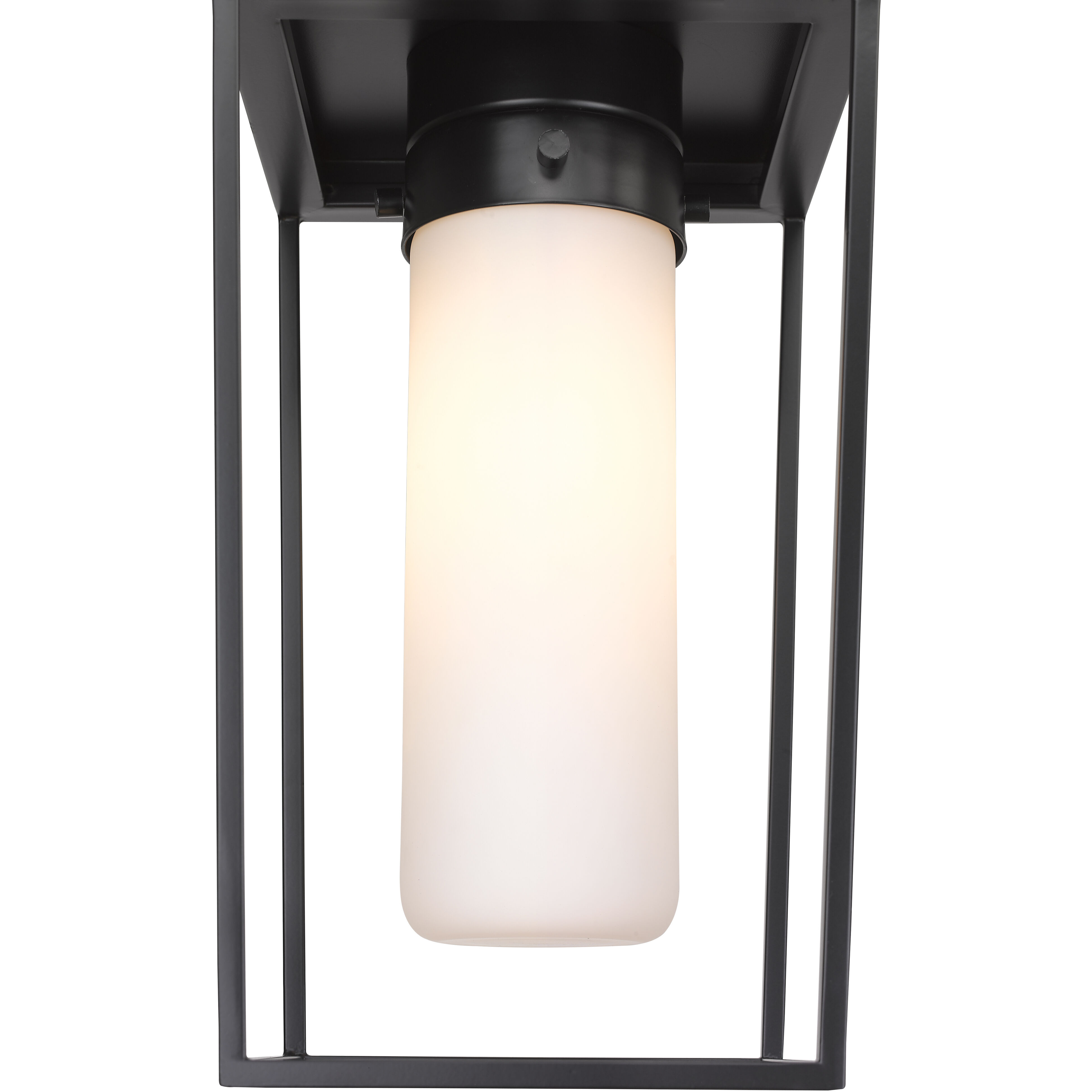 Sheridan 1 Light 8 inch Black Outdoor Chain Mount Ceiling Fixture