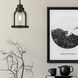 Burren 1 Light 8.75 inch Matte Black Pendant Ceiling Light