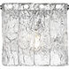 Glacier Wall Sconce Wall Light in Chrome