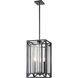 Braum 3 Light 8.7 inch Bronze Pendant Ceiling Light