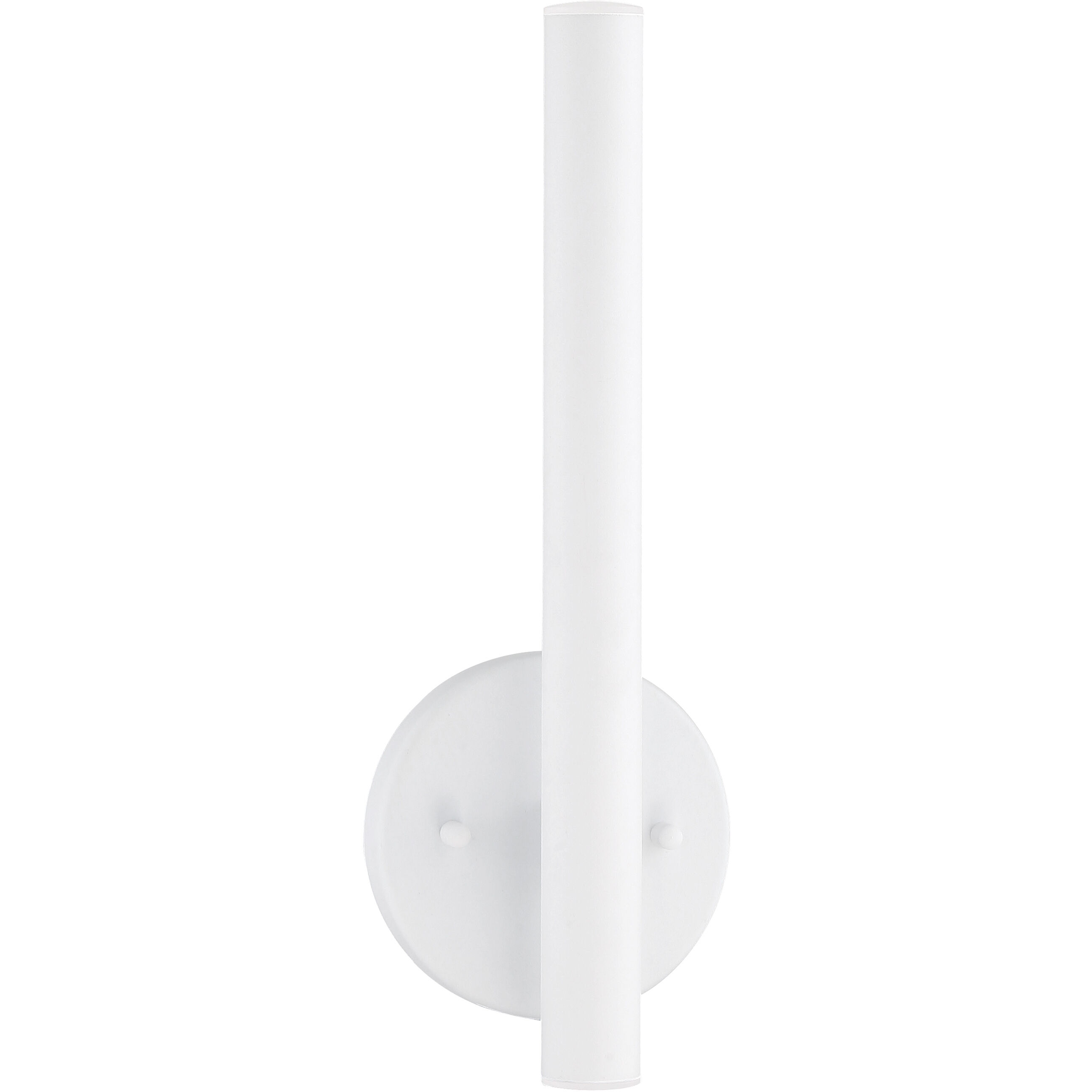 Forest LED 4.75 inch Matte White Wall Sconce Wall Light in Matte White Steel